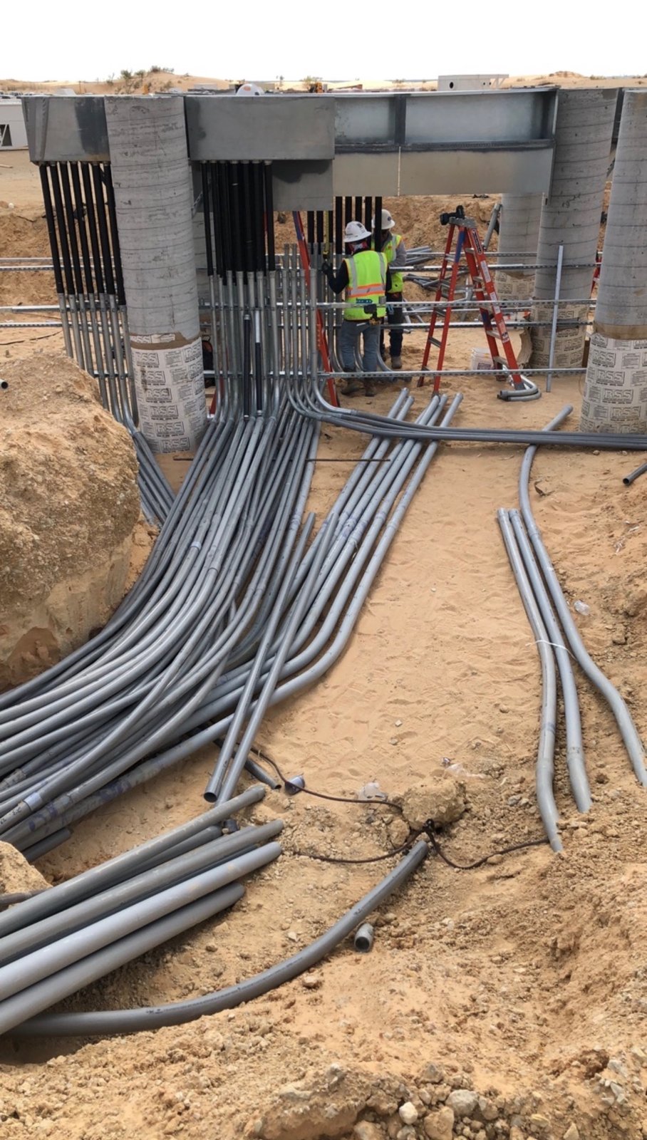 Underground Conduit — Commercial Build by Eletech Electrical Solutions, Edinburg TX